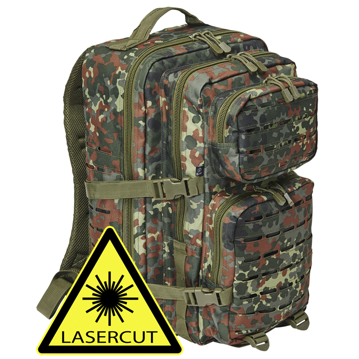 Brandit Us Cooper Backpack Lasercut Large Camouflage Rucks Cke