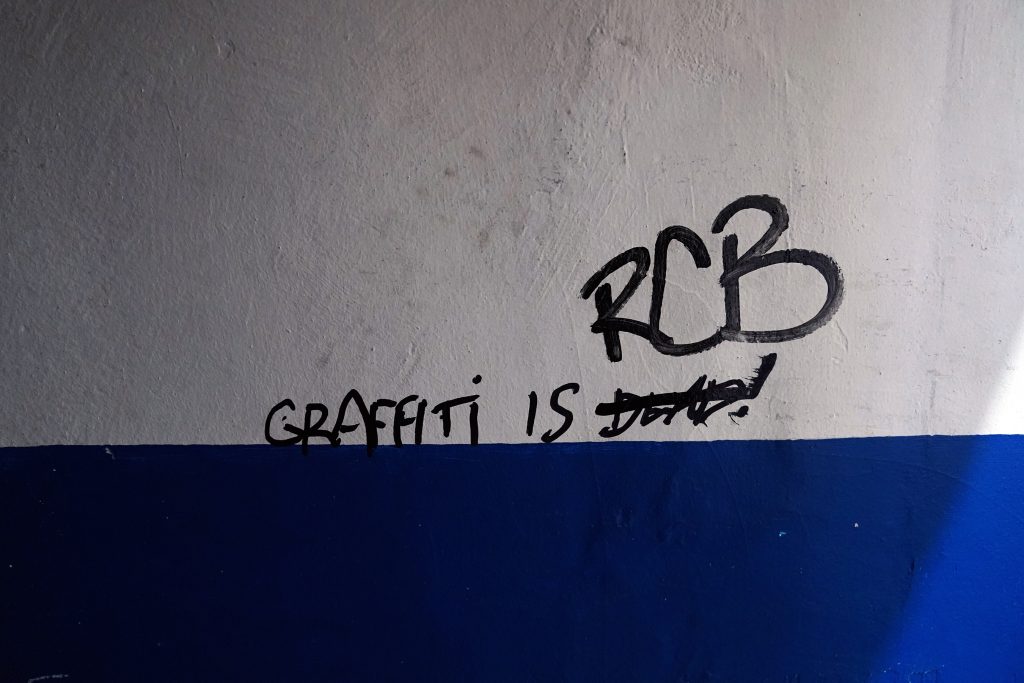 GRAFFITI IS RCB