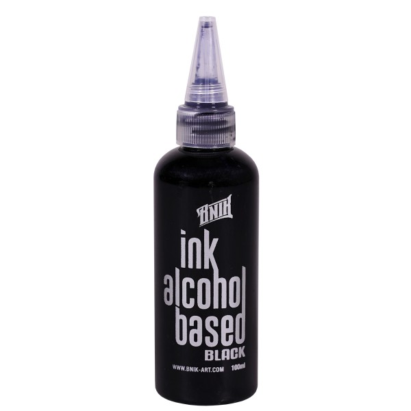 BNIK INK "IK-101" Alcohol Based Black (100ml)