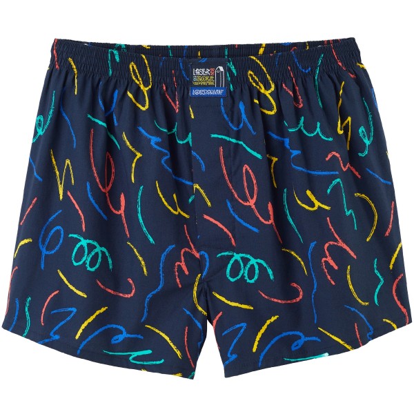 Lousy Livin Boxershorts "Laser Rawal" Navy