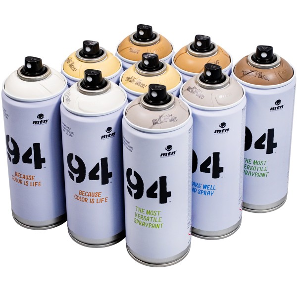MTN 94 "9er Paint Box - Dust Tones" (9x400ml)