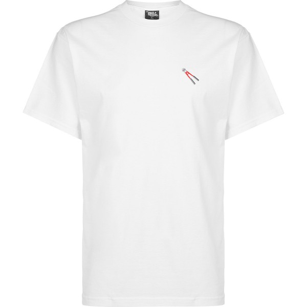 Underpressure T-Shirt "Bolzenschneider" White
