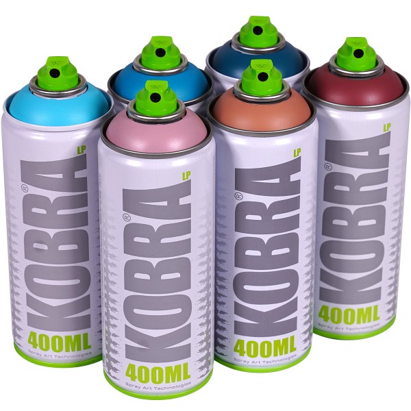 Kobra "New LP Sixpack Aqua Rock Tones" (6x400ml)