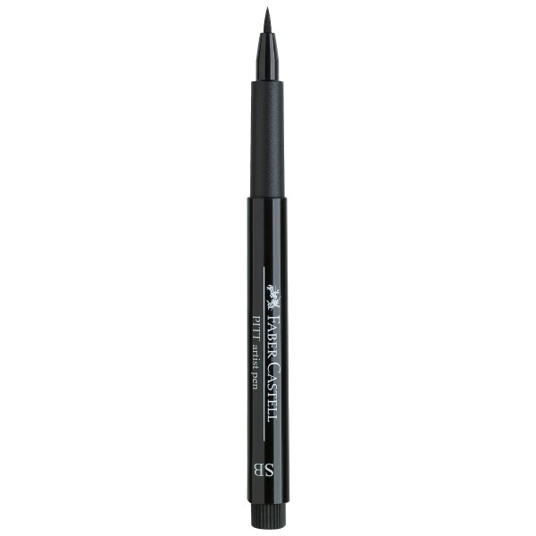 Faber-Castell "Pitt Artist Pen SB (Soft Brush)" Tuschestift - Black