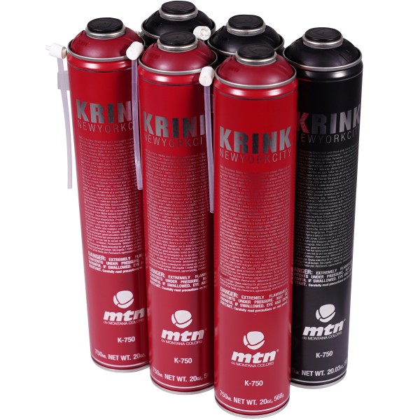 MTN "Krink K-750 Ltd. Edition Color Sixpack - Mixed" (6x750ml)