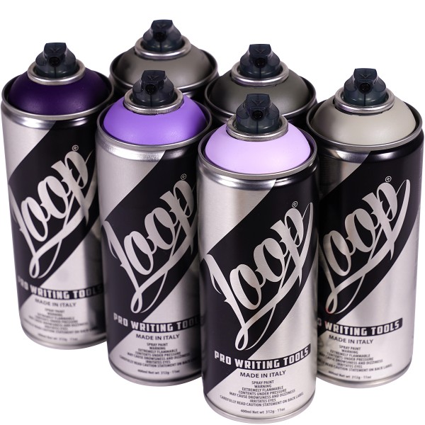 Loop "Multi Color Sixpack - Lavender Rock Tones" (6x400ml)