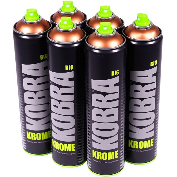 Kobra Big "New Copper One Color Sixpack" (6x600ml)