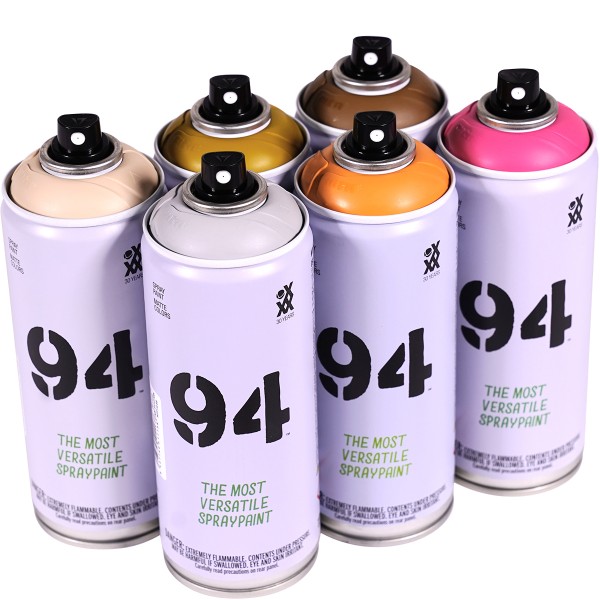 MTN 94 "Multi Color Sixpack - Candy Stone Tones" (6x400ml)