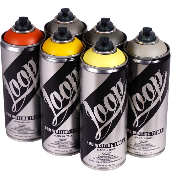 Loop "Multi Color Sixpack - Cigarette Tones" (6x400ml)