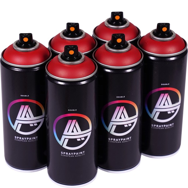 Double A Sixpack "DA-342 Momentum Red" (6x400ml)