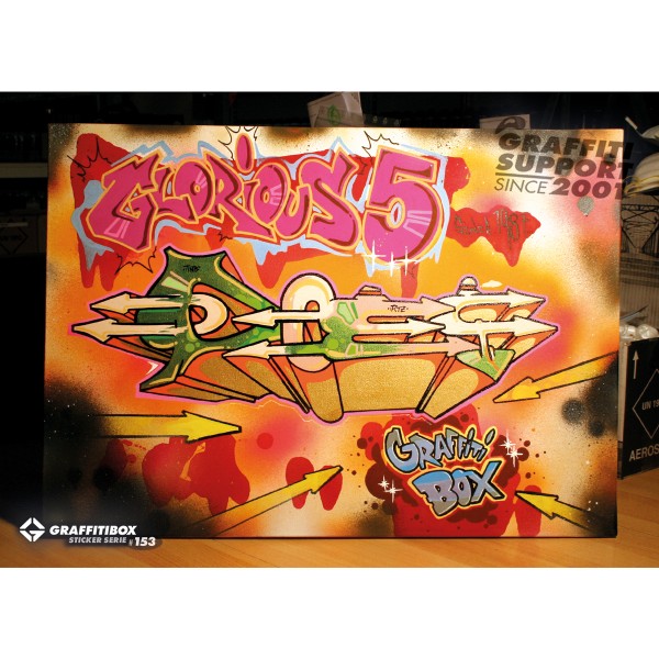 Super Deal "POET" Gbox Sticker Serie #153 (10x15cm)