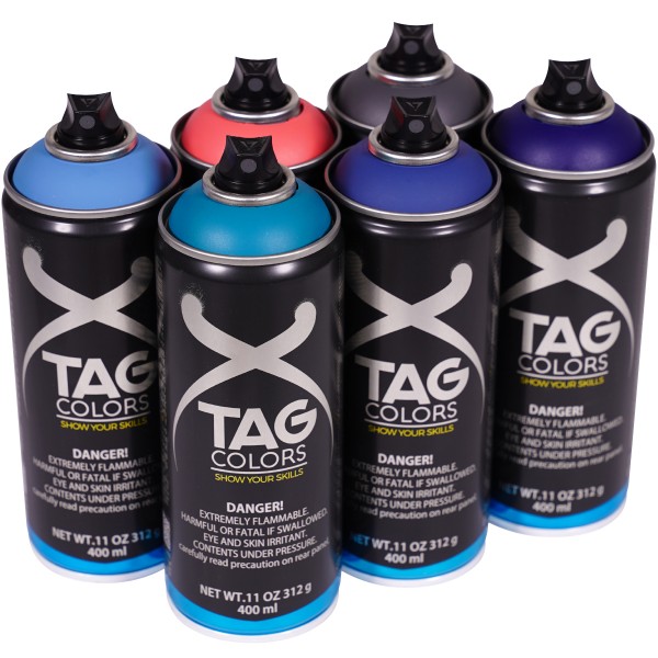 TAG Colors "Show Your Skills - Signal Sixpack" (6x400ml)