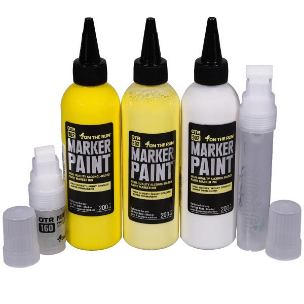 OTR.902 "Marker Paint 3+2 Set 6" 200ml (5 Teile)