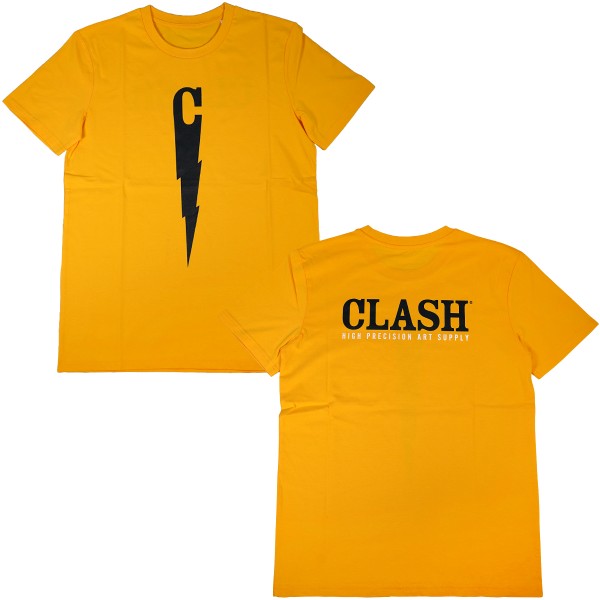 Clash T-Shirt "Thunder" Yellow/Black