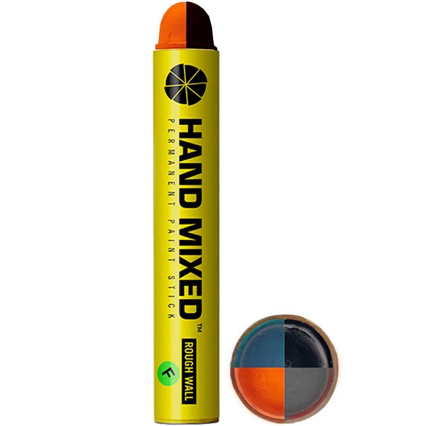 Hand Mixed "Rough Wall" Fluor Permanent Paint Stick - Grey