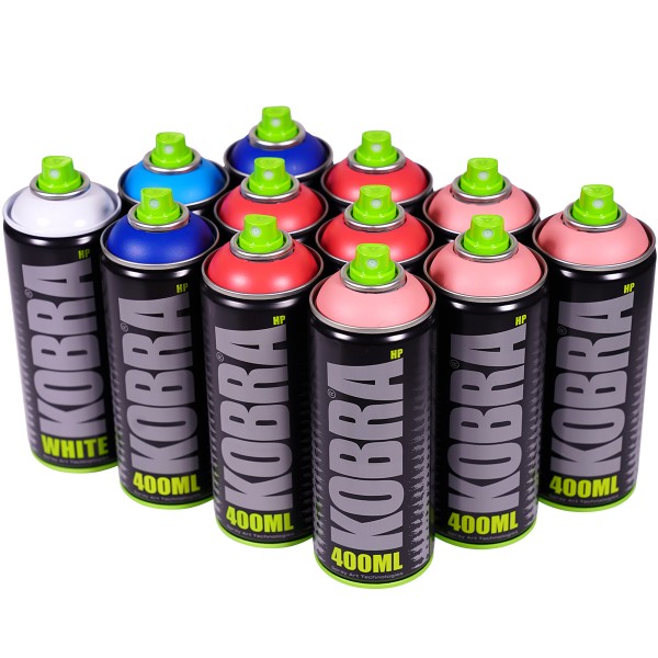 Kobra "New HP 12er Set - Sporty Tones" (12x400ml)