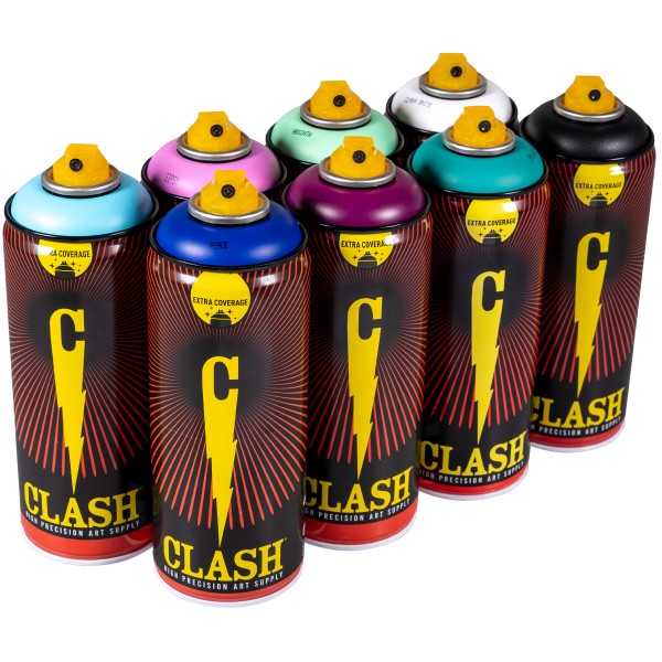 Clash "Multi Color Pack - Butterfly Tones" (8x400ml) 