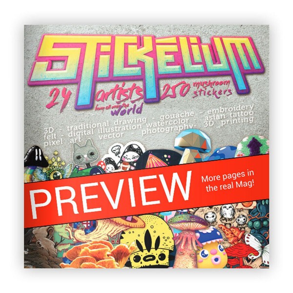 Stickermagazin "Stickelium #1"