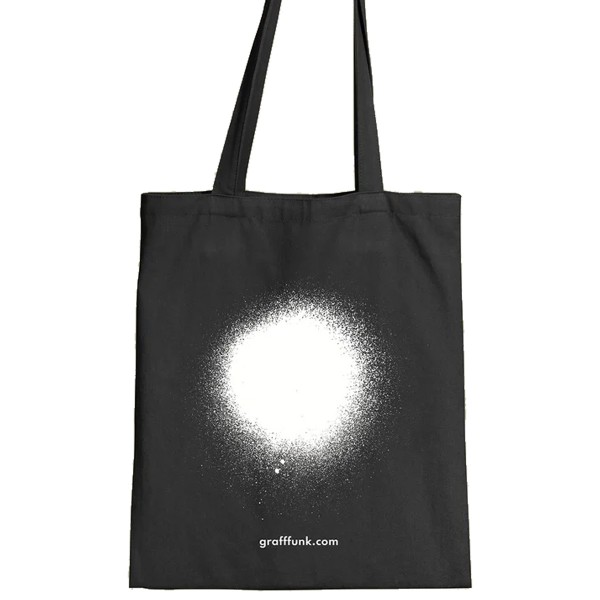 Graff.Funk "The Tote Bag" Baumwollbeutel Black