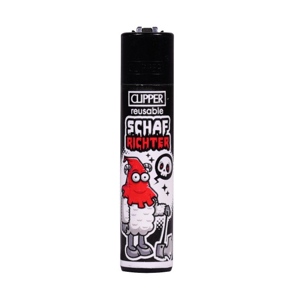Clipper Feuerzeug "Schafrichter"
