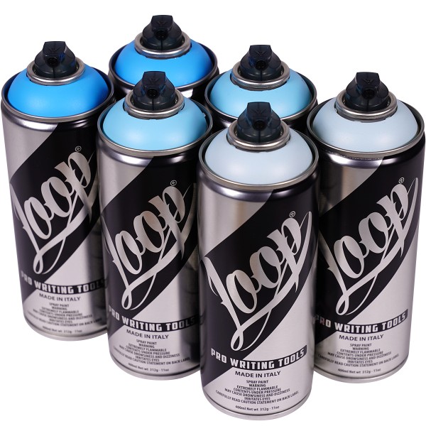 Loop "Multi Color Sixpack - Ocean Tones" (6x400ml)