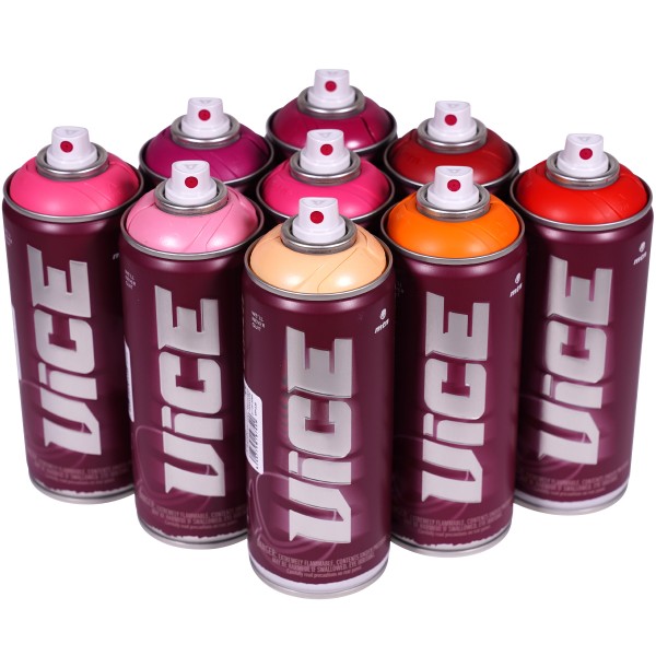 MTN "Vice" 9er Paint Box Hot Love Tones (9x400ml)