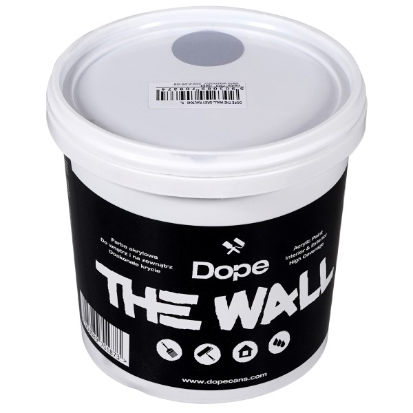 Dope Acryl Premium Wandfarbe "The Wall 1L" Grey
