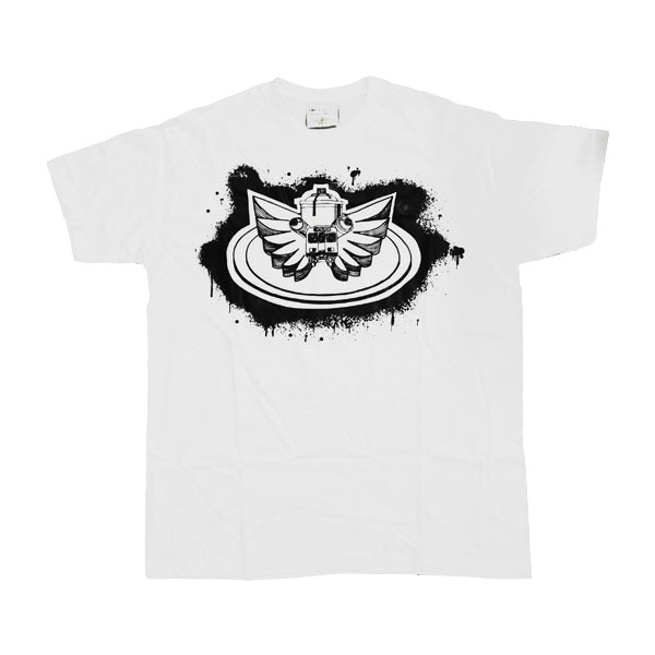 Tik T-Shirt "Flying Subway" White