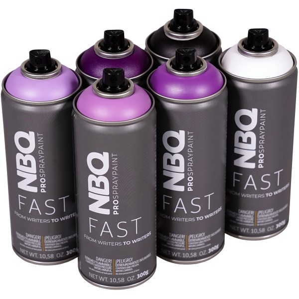 NBQ "New Fast" Sixpack Violet (6x400ml)