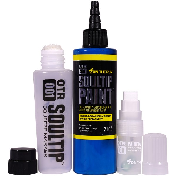 OTR.901 "Soultip Paint (210ml)" + Empty Marker 3er Set 2 - Petrol