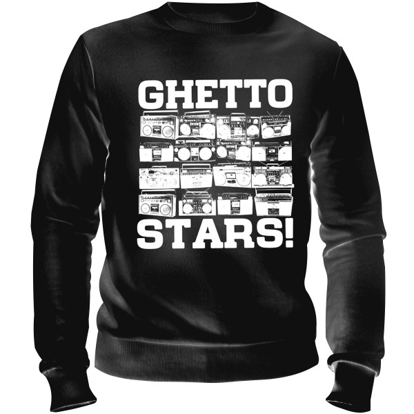 Ghettostars Sweater "Ghettoblasters" Black