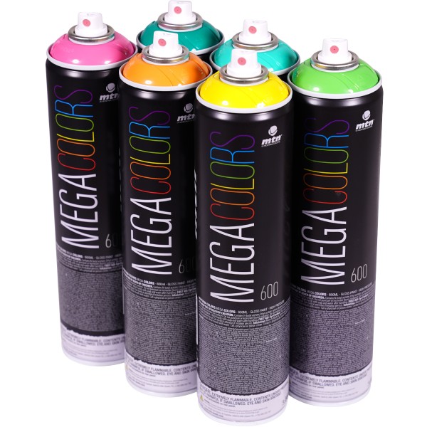 MTN "Mega Colors - Mix Color Set 9" (6x600ml)
