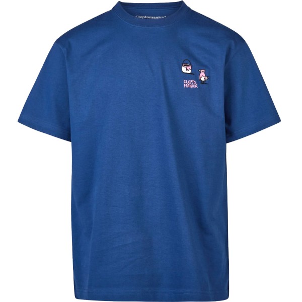 Cleptomanicx T-Shirt "Painters" Estate Blue