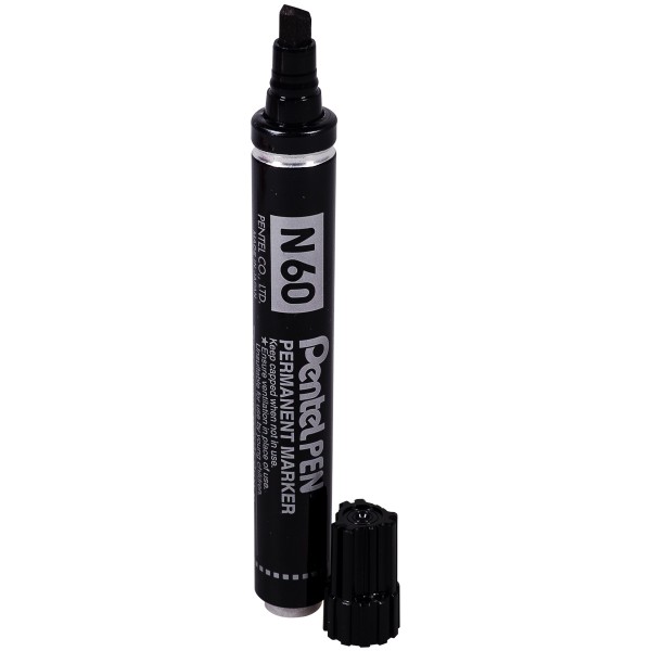 Pentel "N60 Permanent Marker" (1,5-5,5mm) Black