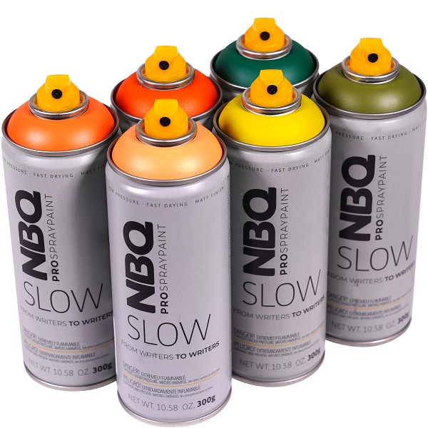 NBQ "New Slow" Sixpack Orange Bud (6x400ml)