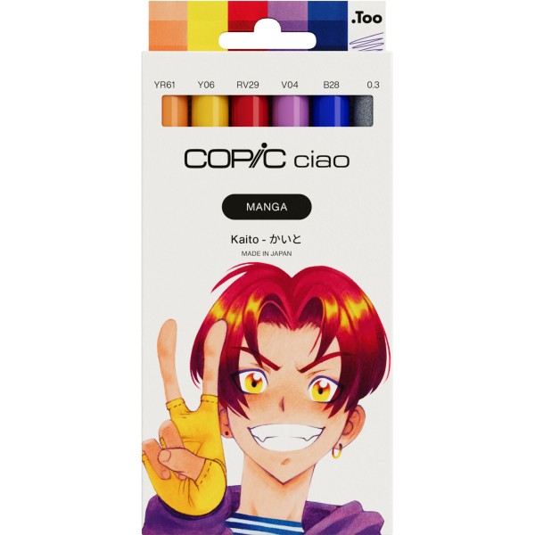 Copic "Ciao MANGA 6er Set" Kaito