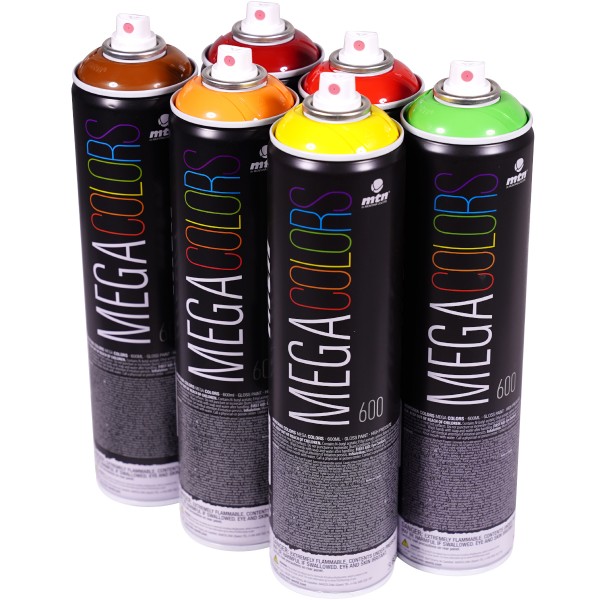 MTN "Mega Colors - Mix Color Set 13" (6x600ml)