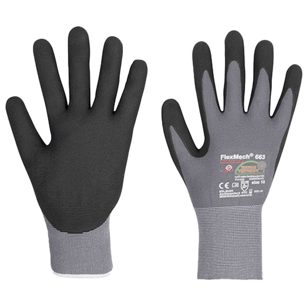 Honeywell Handschuhe "Schutzhandschuhe FlexMech 663" - Grey/Black