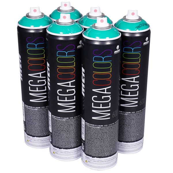 MTN "Mega Colors - One Color Sixpack - Surgical Green RV21" (6x600ml)