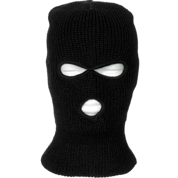 Maske "Balaclava - 3 Loch (dick)" - Black