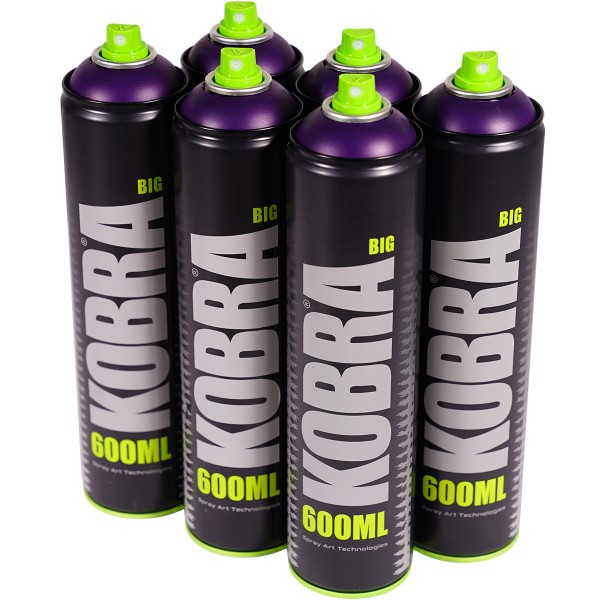 Kobra Big "One Color Sixpack" Big Nosferato 4040 (6x600ml)