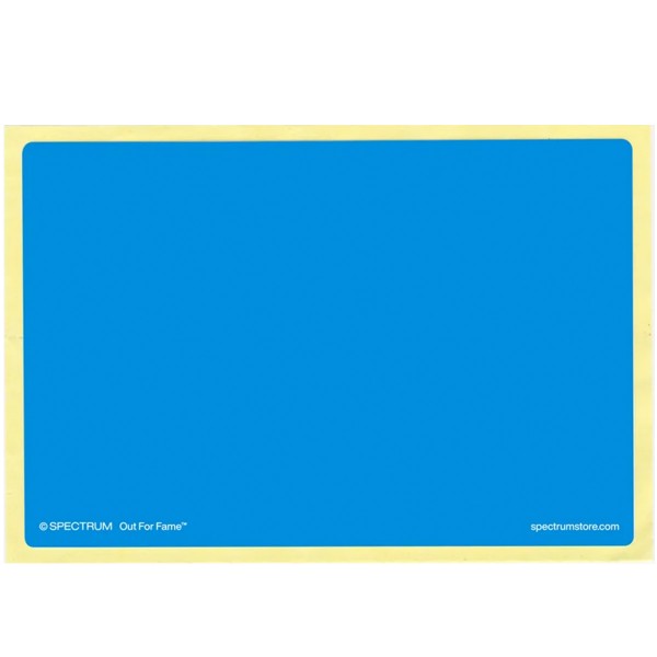 Tagsticker "Solid 100er Pack" (105x72mm) Cyan