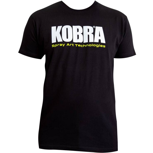 Kobra T-Shirt "White Logo 2024" - Black