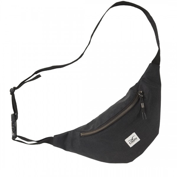 Cleptomanicx Hip Bag "Hemp" Black