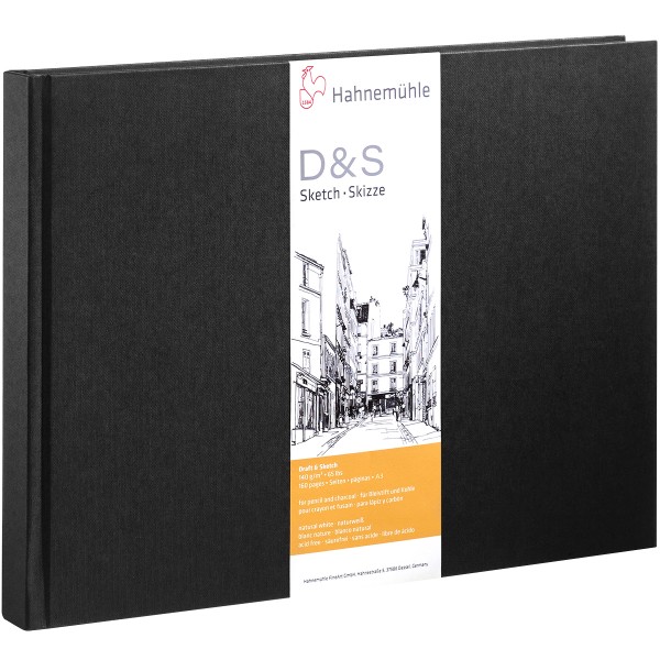 Hahnemühle "D&S" Skizzenbuch A3 Querformat 140g/m²