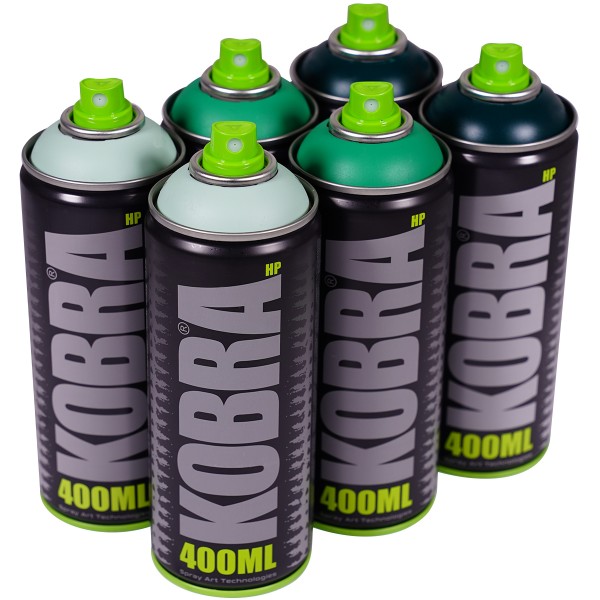 Kobra "New HP Sixpack Northern Woods Tones" (6x400ml)