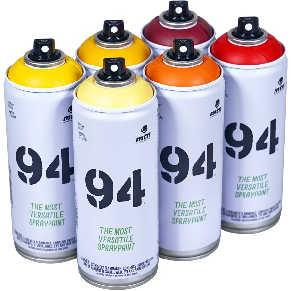 MTN 94 "Multi Color Sixpack - Germini Tones" (6x400ml)