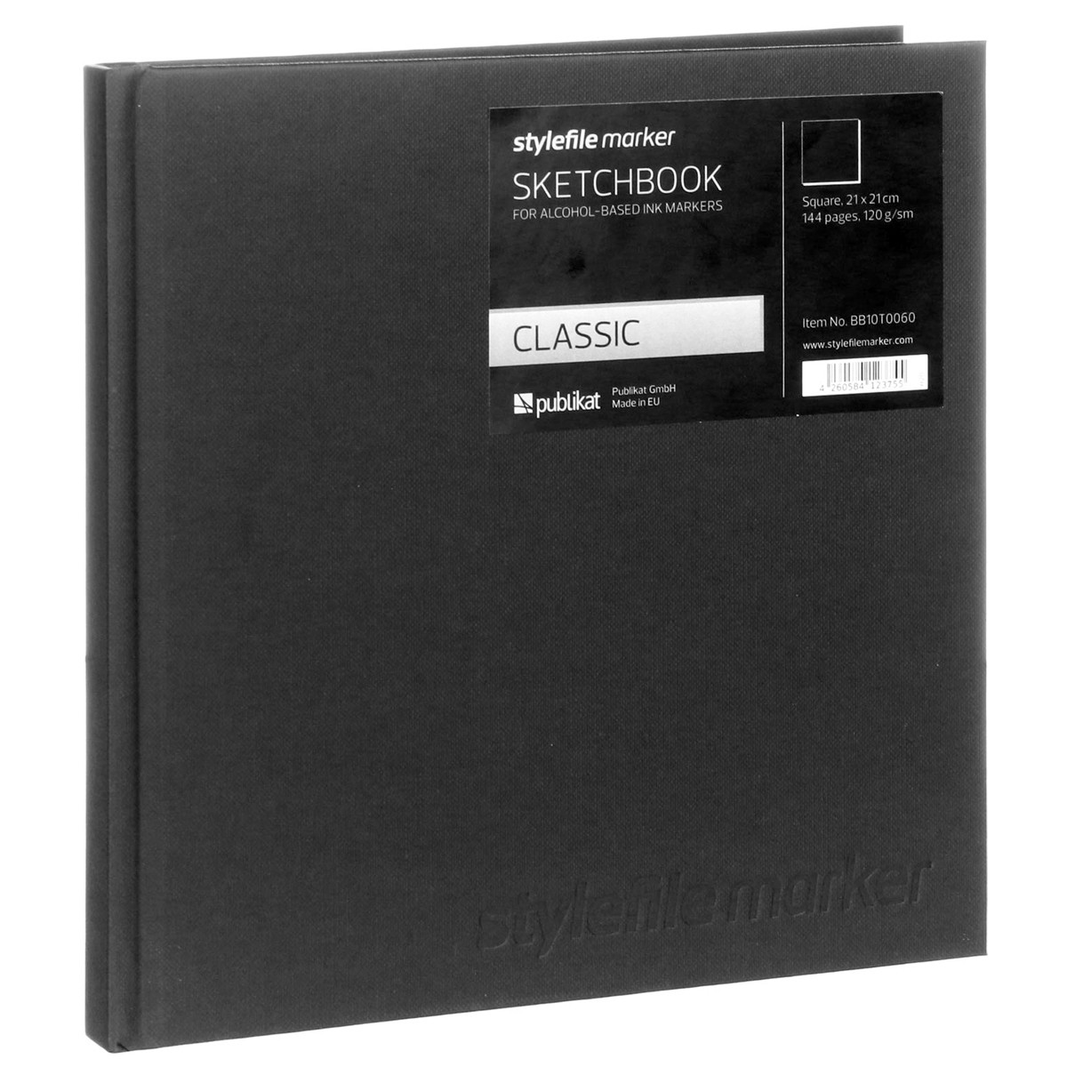 Stylefile Classic Marker Sketchbook - Square 21 x 21cm