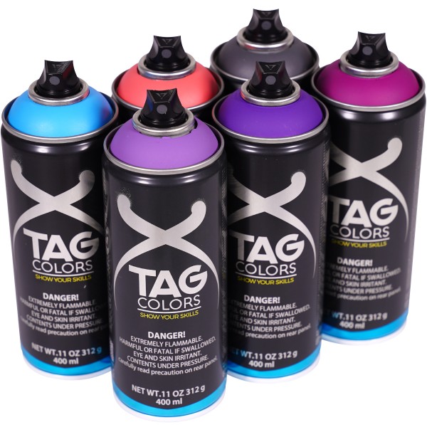 TAG Colors "Show Your Skills - Club Night Sixpack" (6x400ml)