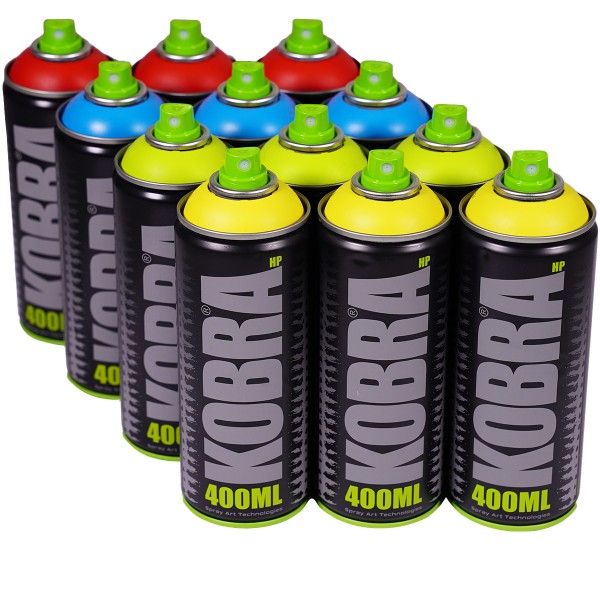 Kobra "New HP Paint - Venom Mixed" (12x400ml)